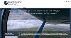 Desktop Screenshot of blackbusheaviation.com